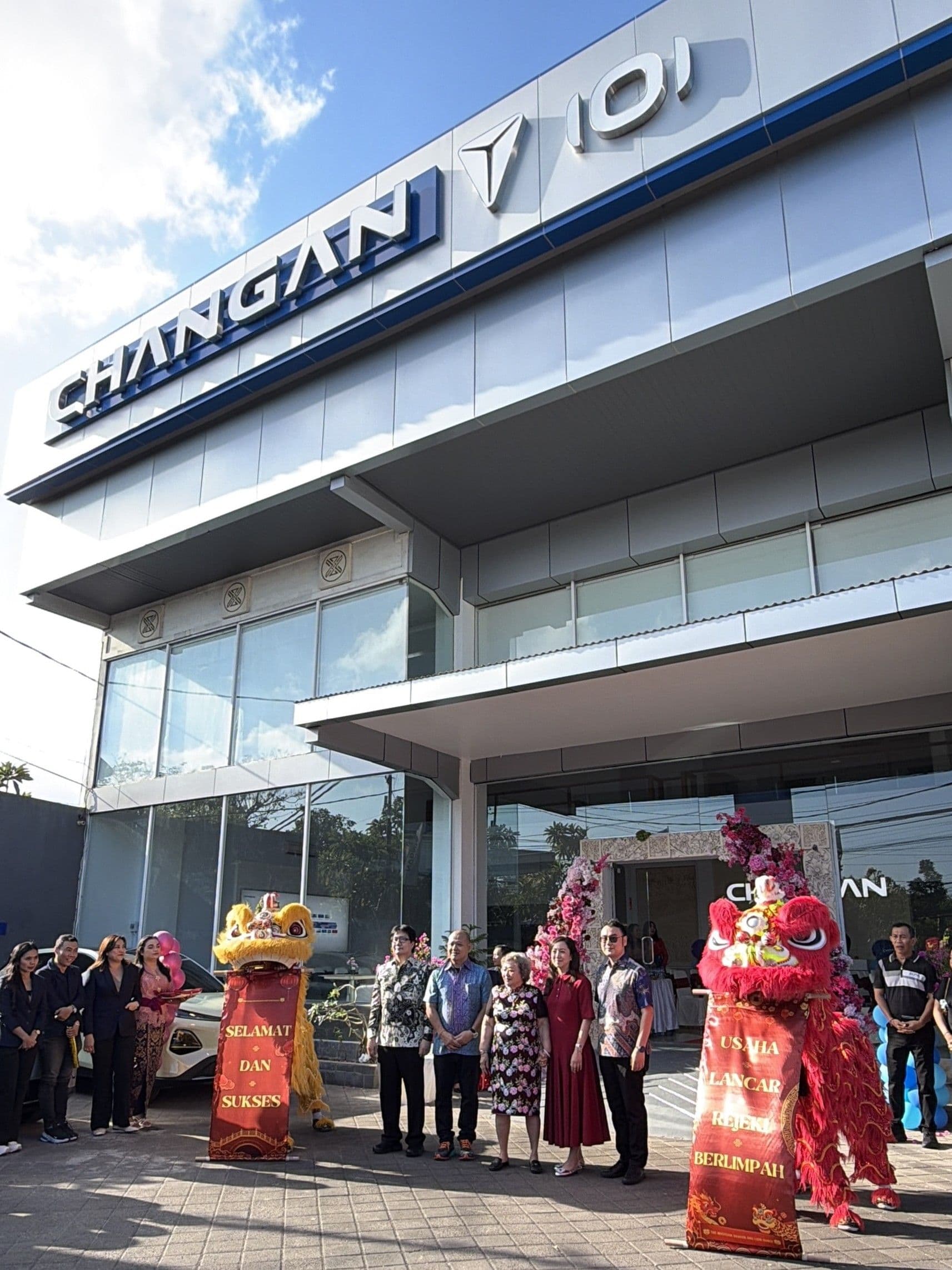 Perluas Jaringan di Pulau Dewata, Changan Resmikan Dealer Changan Bali dengan Layanan 3S